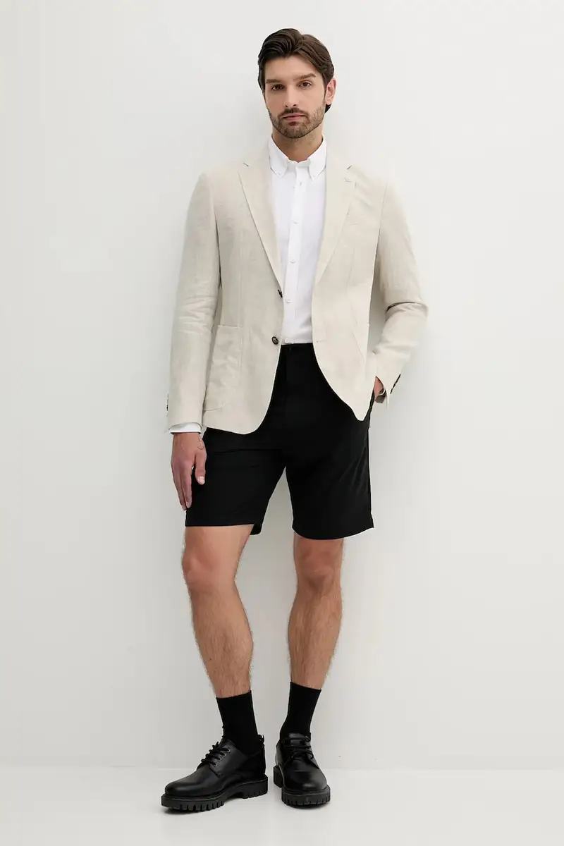 pantaloncini uomo colore nero LV04LB613G miniatura 2