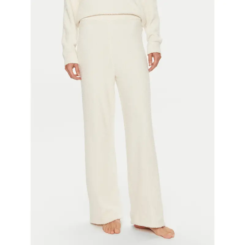 Pantalone del pigiama 000QS7338E Écru Relaxed Fit Écru