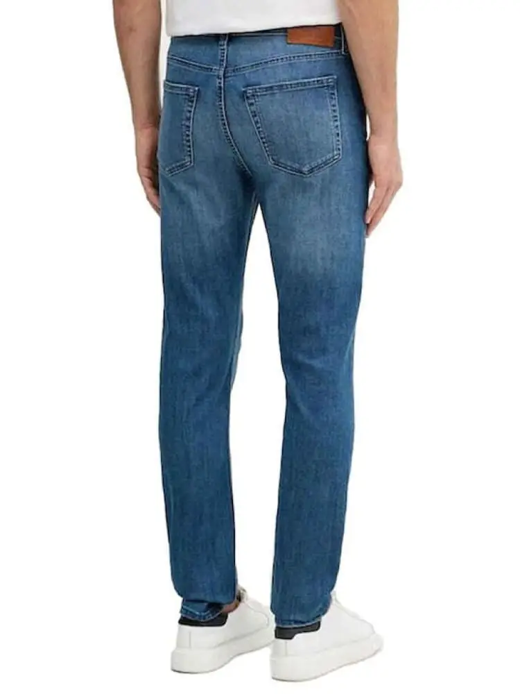 pantalone in denim uomo mini logo miniatura 2