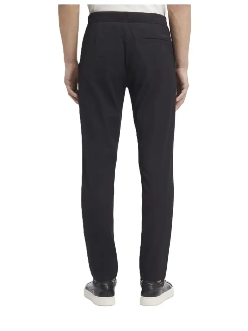 Calvin Klein pantalone nero uomo tuta in cotone micro logo sul retro miniatura 2