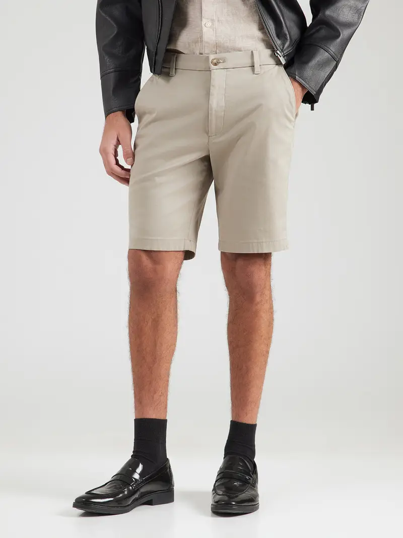 Pantaloni chino marrone chiaro miniatura 2