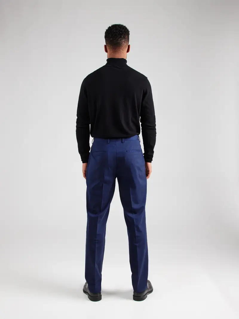Calvin Klein Pantaloni con piega frontale navy miniatura 2