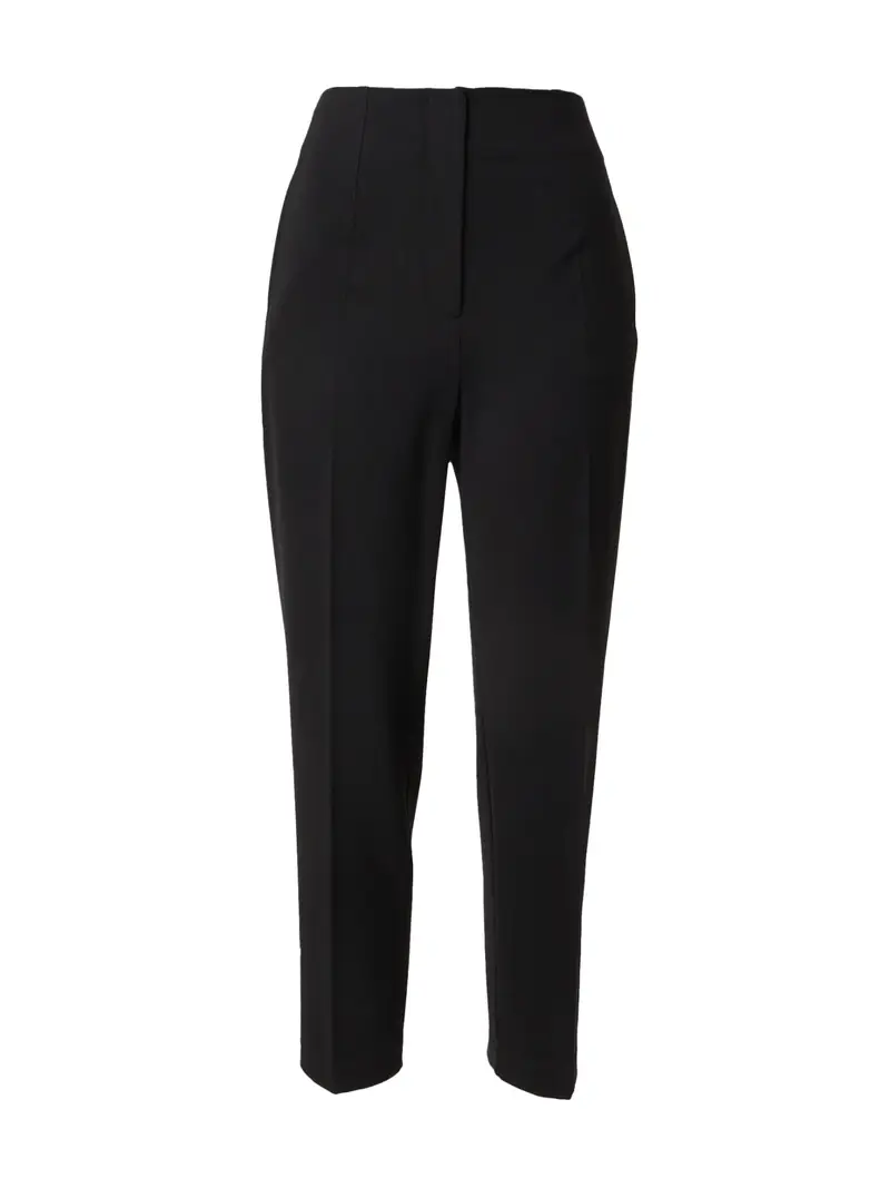 Calvin Klein Pantaloni con piega frontale  nero