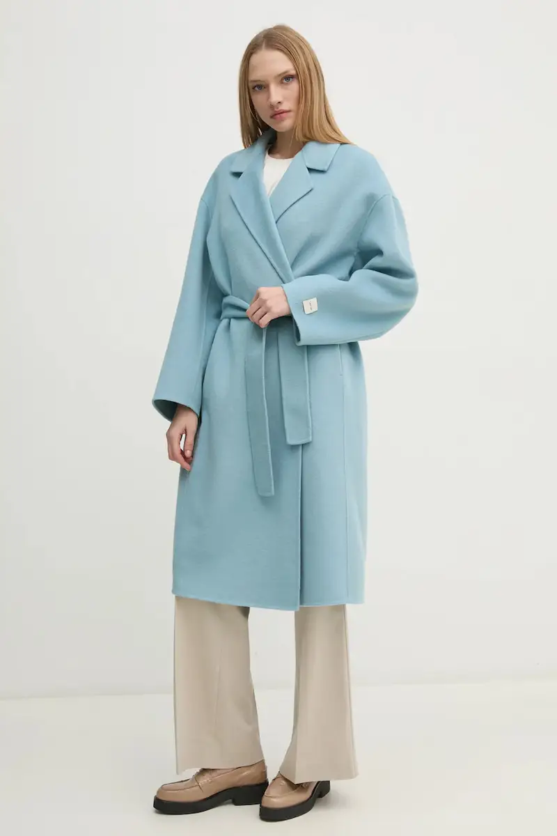 pantaloni donna colore beige K20K207838 miniatura 2