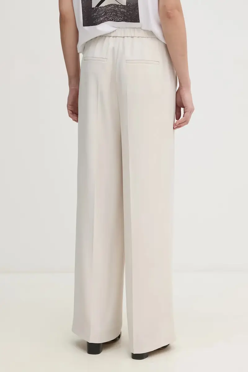 pantaloni donna colore beige K20K208214 miniatura 3