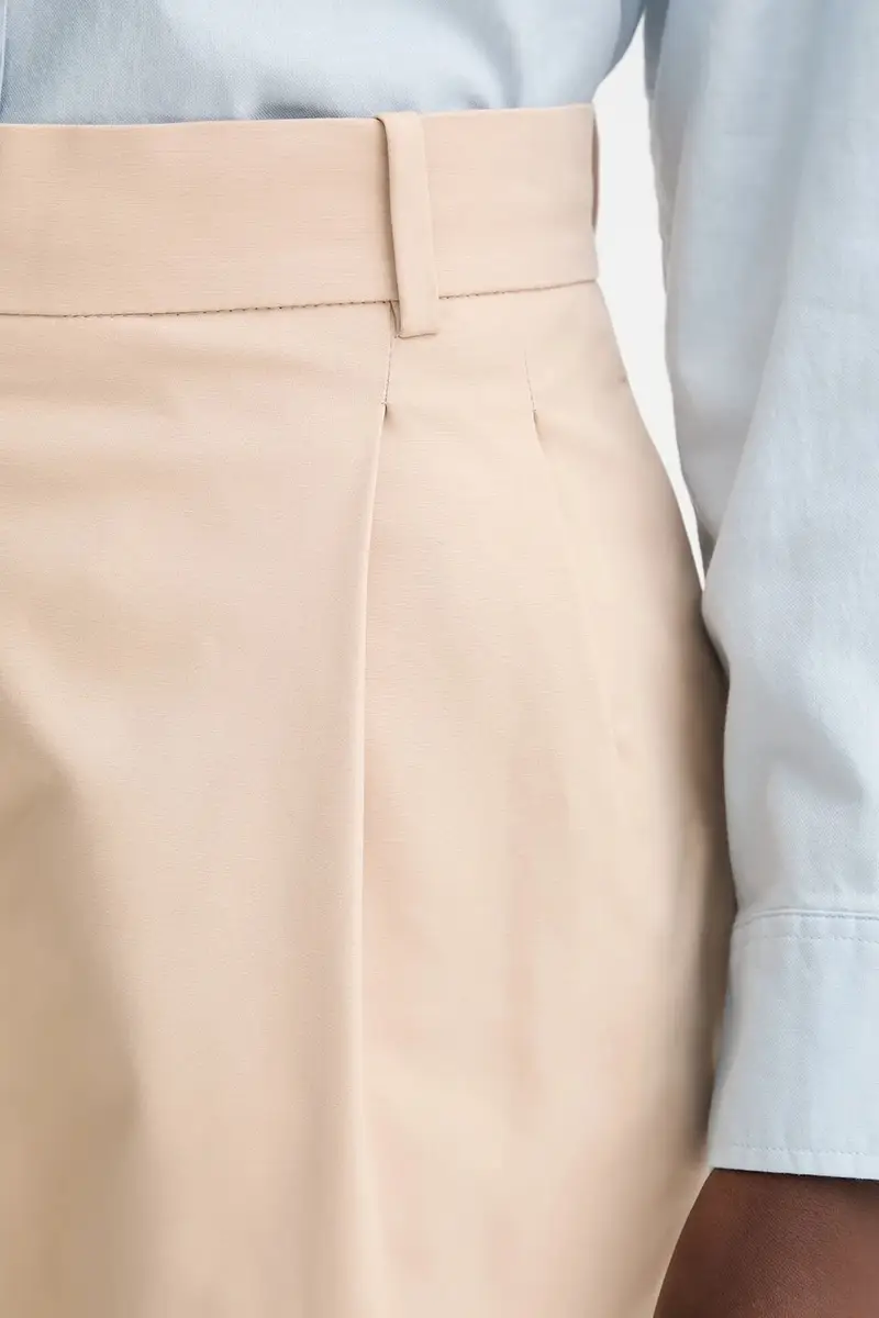 pantaloni donna colore beige LV044D664G miniatura 4