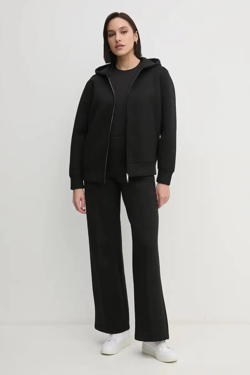 pantaloni donna colore nero K20K207947 miniatura 2