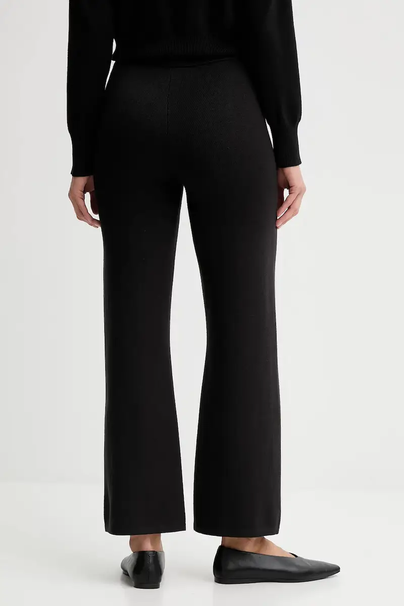 pantaloni donna colore nero LV044D368G miniatura 3