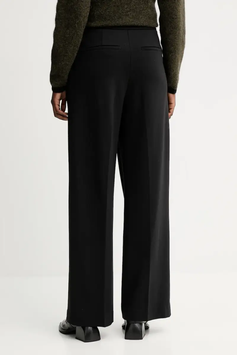 pantaloni donna colore nero LV044D663G miniatura 3