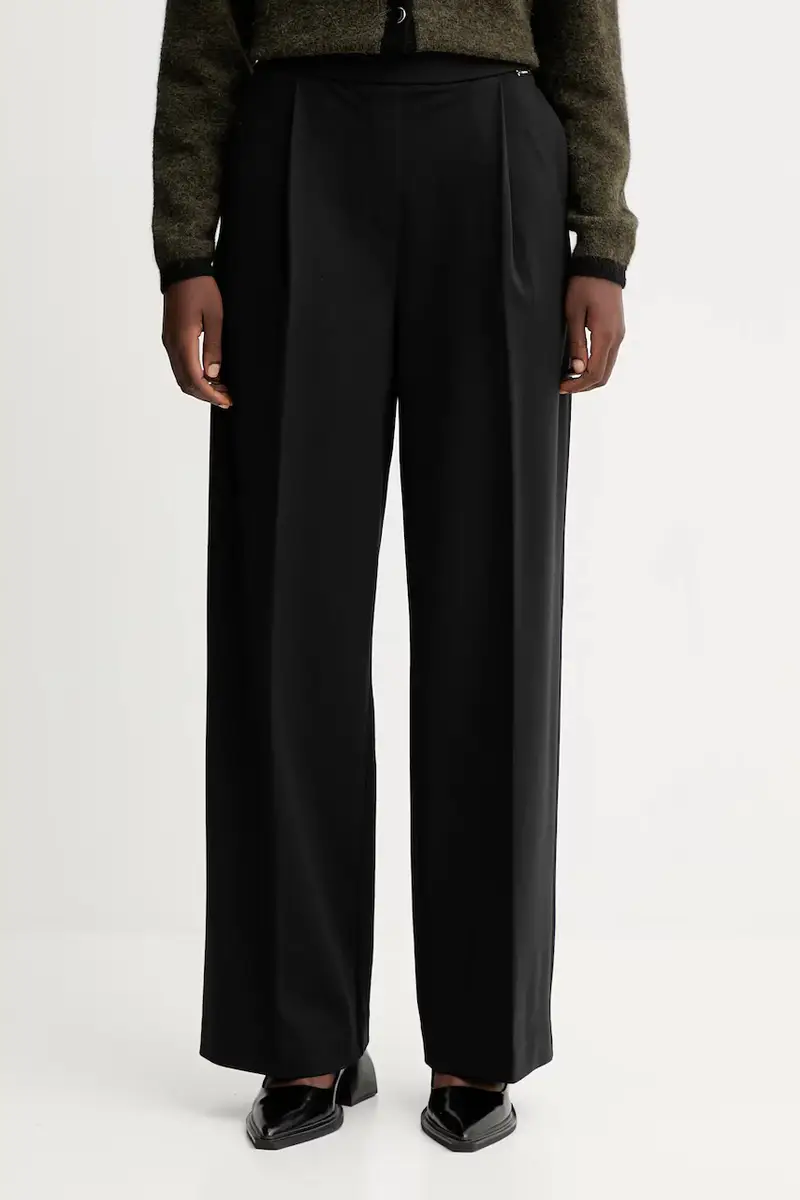 pantaloni donna colore nero LV044D663G