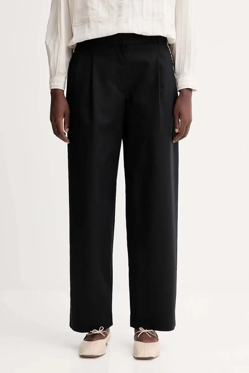 pantaloni donna colore nero LV044D664G