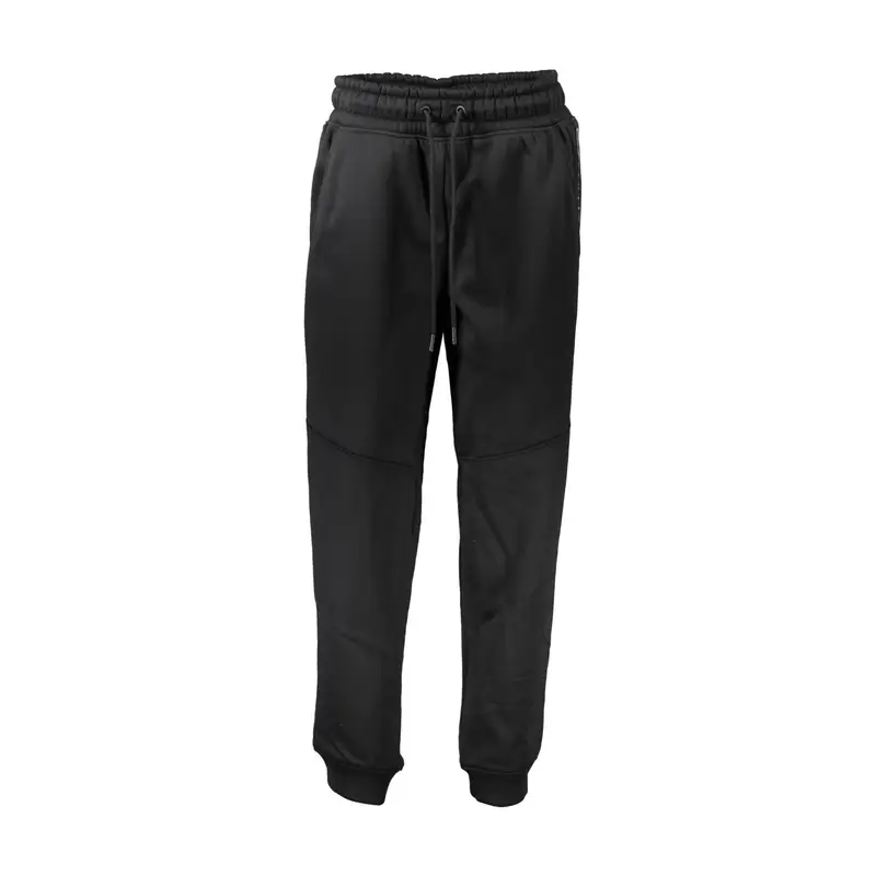 Pantaloni Donna Nero Dettagli a Contrasto
