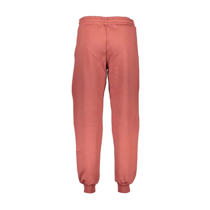 Calvin Klein Pantaloni Donna Rossi con Ricamo miniatura 2