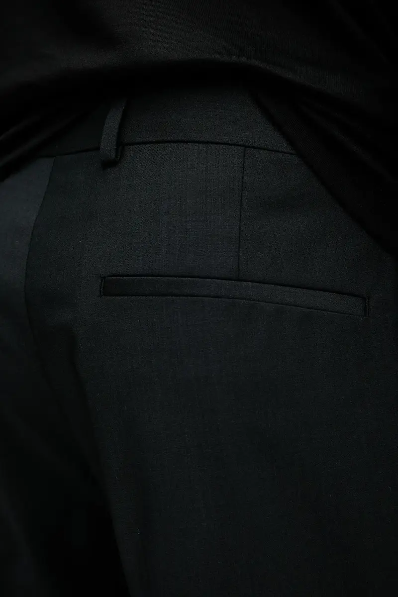 pantaloni in misto lana uomo colore nero LV14LD904G miniatura 4