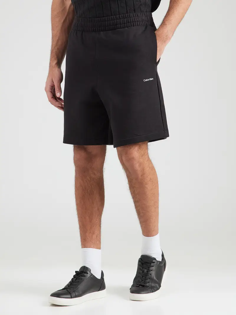 Pantaloni nero / bianco miniatura 2