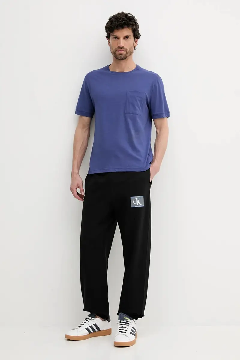 pantaloni tuta uomo colore nero LV04RC287G miniatura 2