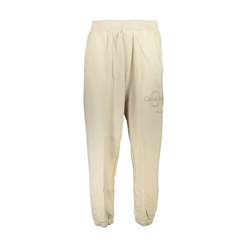 Calvin Klein Pantaloni Uomo beige con Ricamo