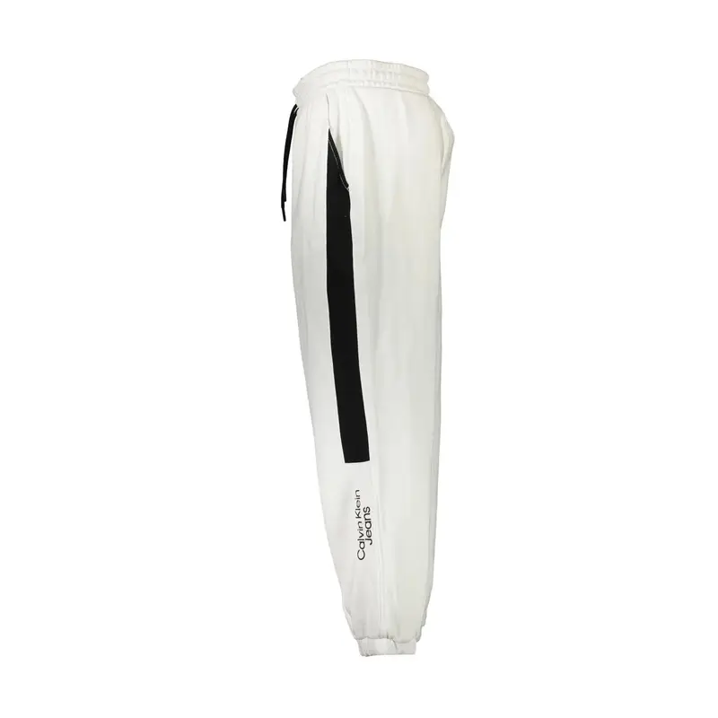 Calvin Klein Pantaloni Uomo Bianco con Ricamo miniatura 2