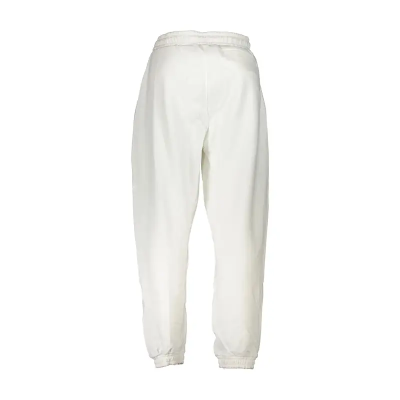 Pantaloni Uomo Bianco Stampa Logo miniatura 2
