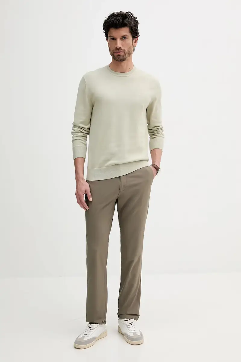 pantaloni uomo colore marrone LV04LB610G miniatura 2