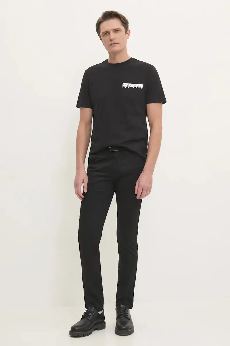 pantaloni uomo colore nero K10K113429 miniatura 2