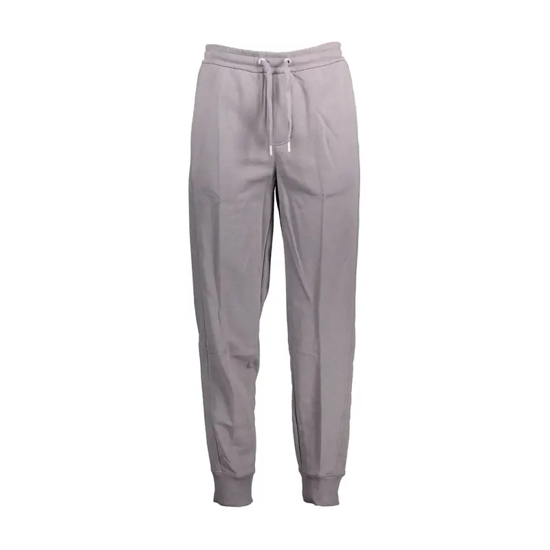 Calvin Klein Pantaloni Uomo Grigio con Stampa Logo