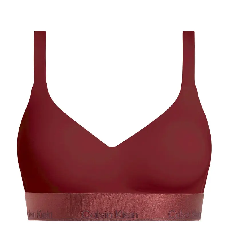 per donna 000QF7995E Reggiseno push-up rosso (S), Homewear, Cotone biologico