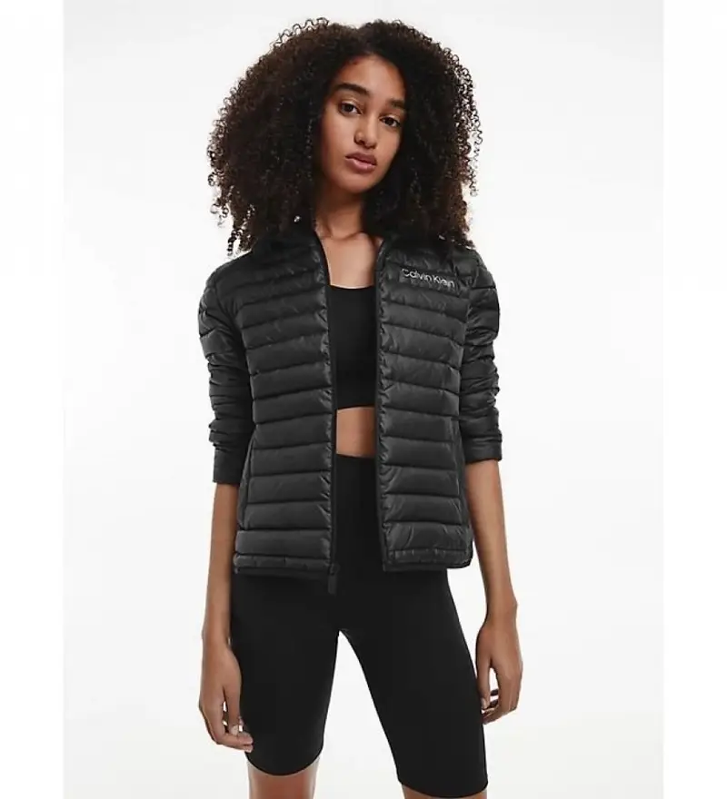 per donna 00GWF2O510 Piumino PW nero (XS), Casual, Poliestere, Manica lunga