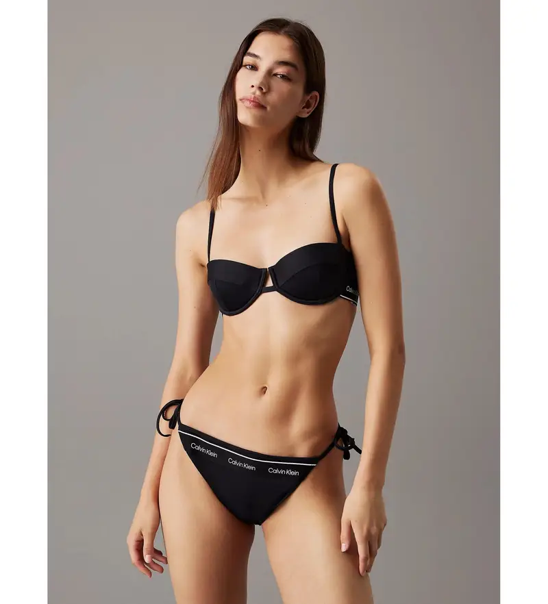 Calvin Klein Slip Donna Nero 4054834