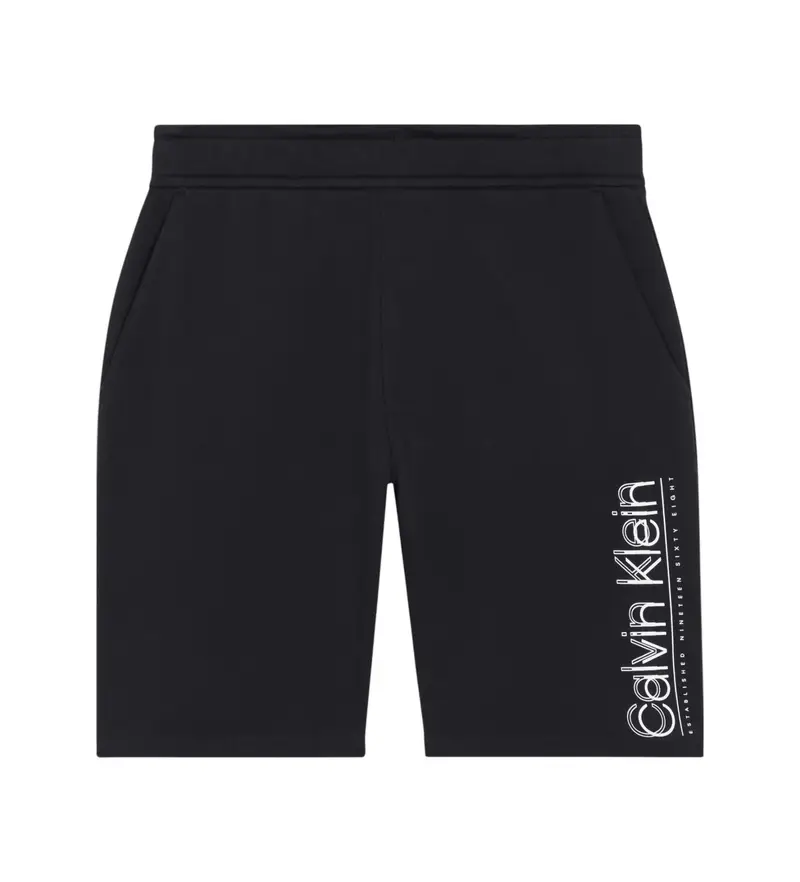 per uomo K10K114122 Pantaloncini sportivi neri (XXL), Nero, Casual, Manica lunga, Cotone biologico, Sostenibile