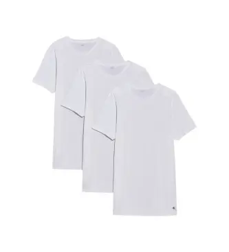 per uomo LV00NB4051 Confezione da 3 magliette girocollo (XXL), Bianco, Homewear, Cotone, Manica corta