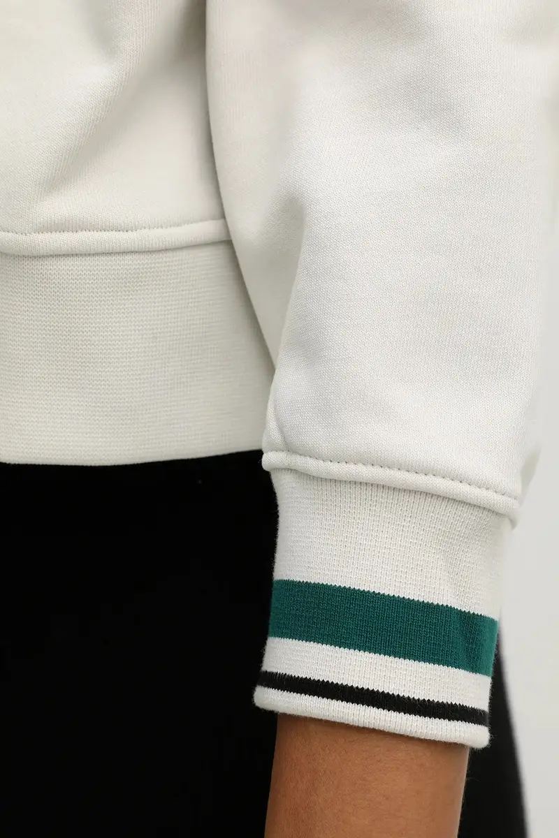 felpa donna colore beige LVGWF5W310 miniatura 5