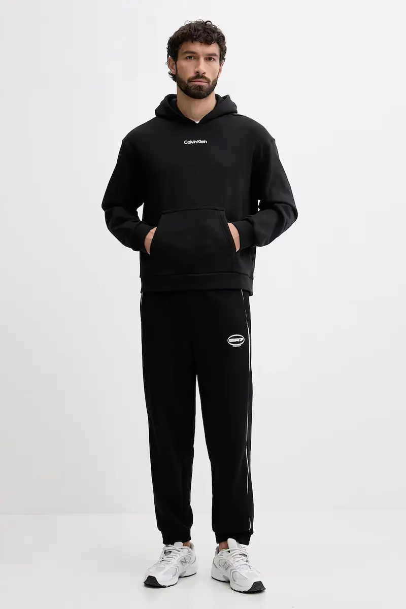 felpa uomo colore nero con cappuccio LVGMF5W302 miniatura 2