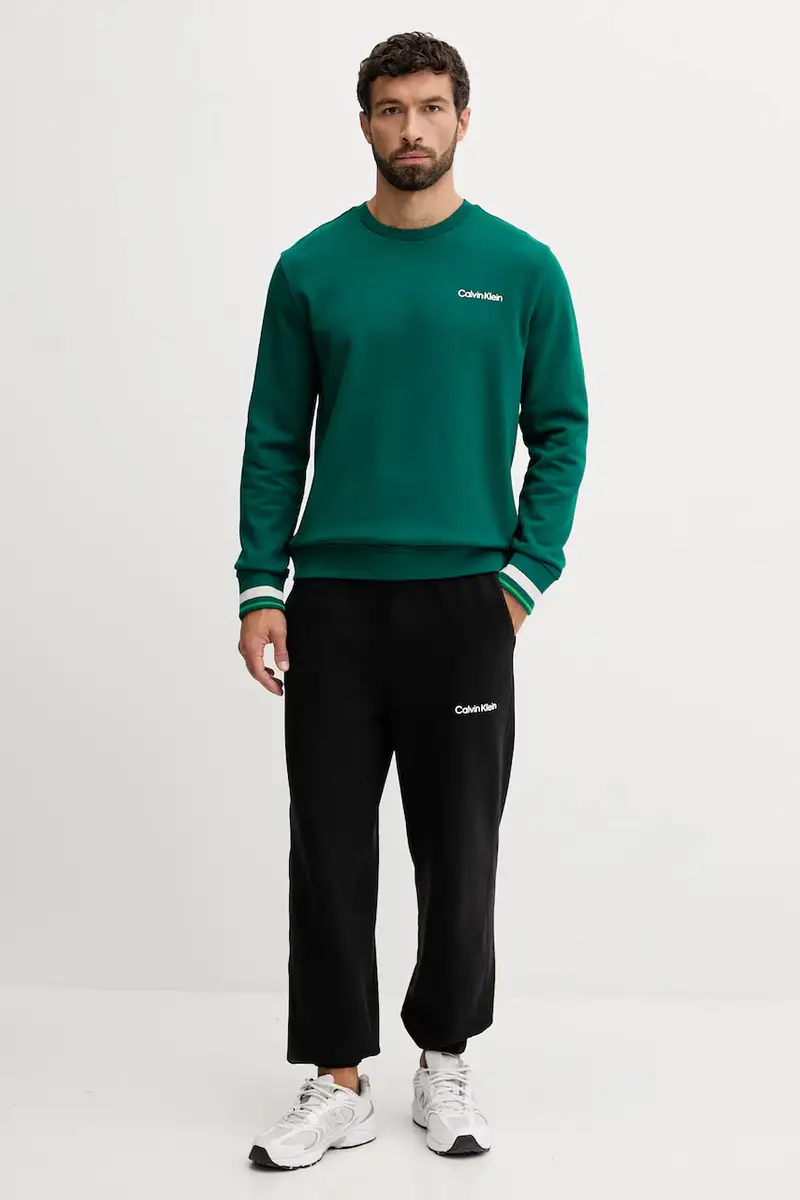 felpa uomo colore verde LVGMF5W312 miniatura 2