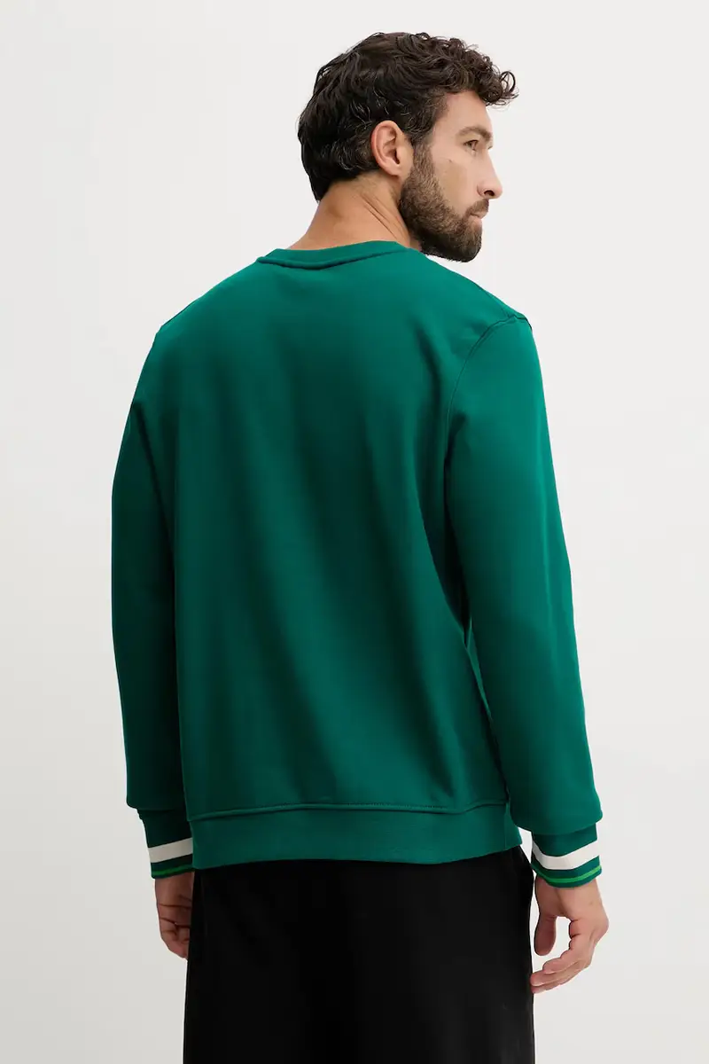 felpa uomo colore verde LVGMF5W312 miniatura 3