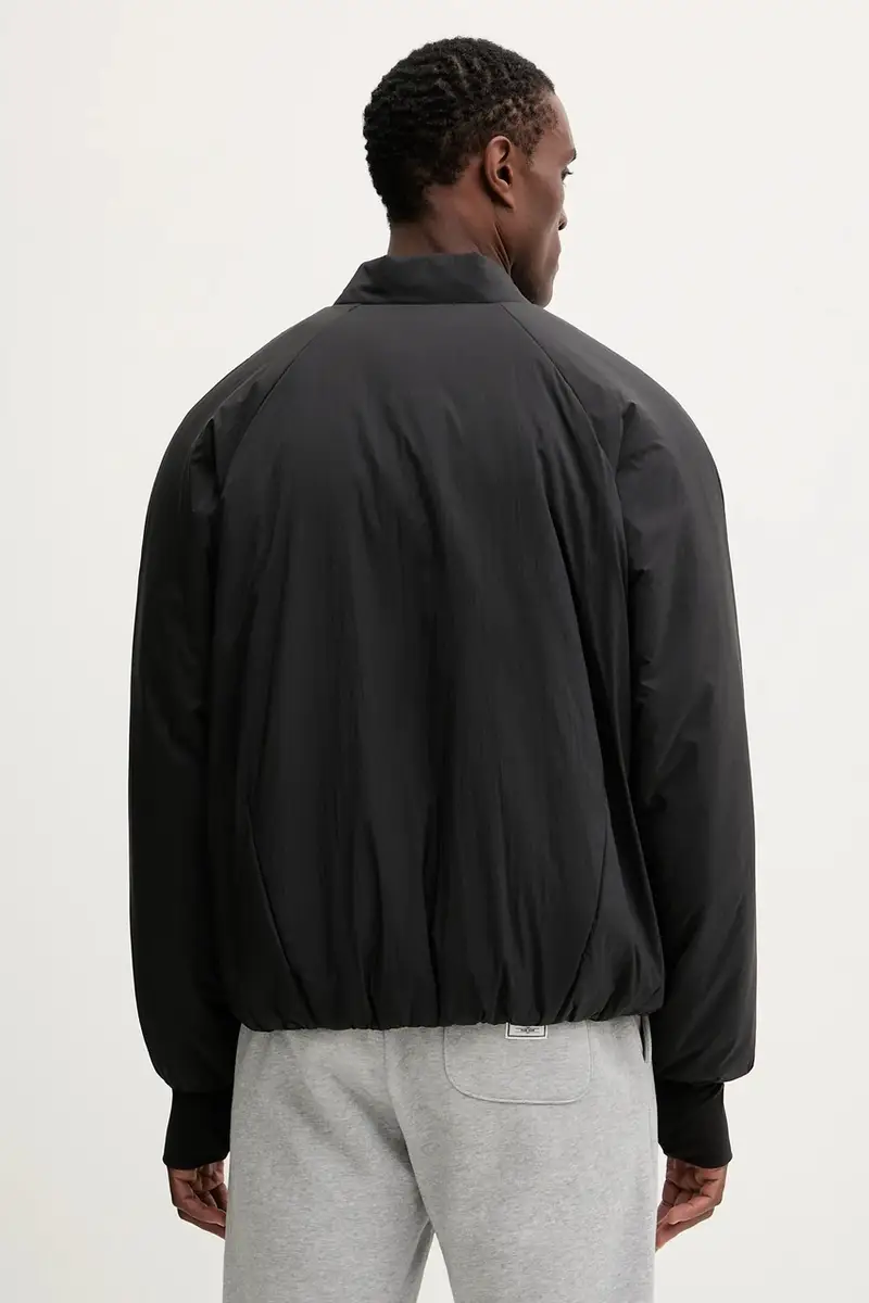 giacca bomber Nero miniatura 3