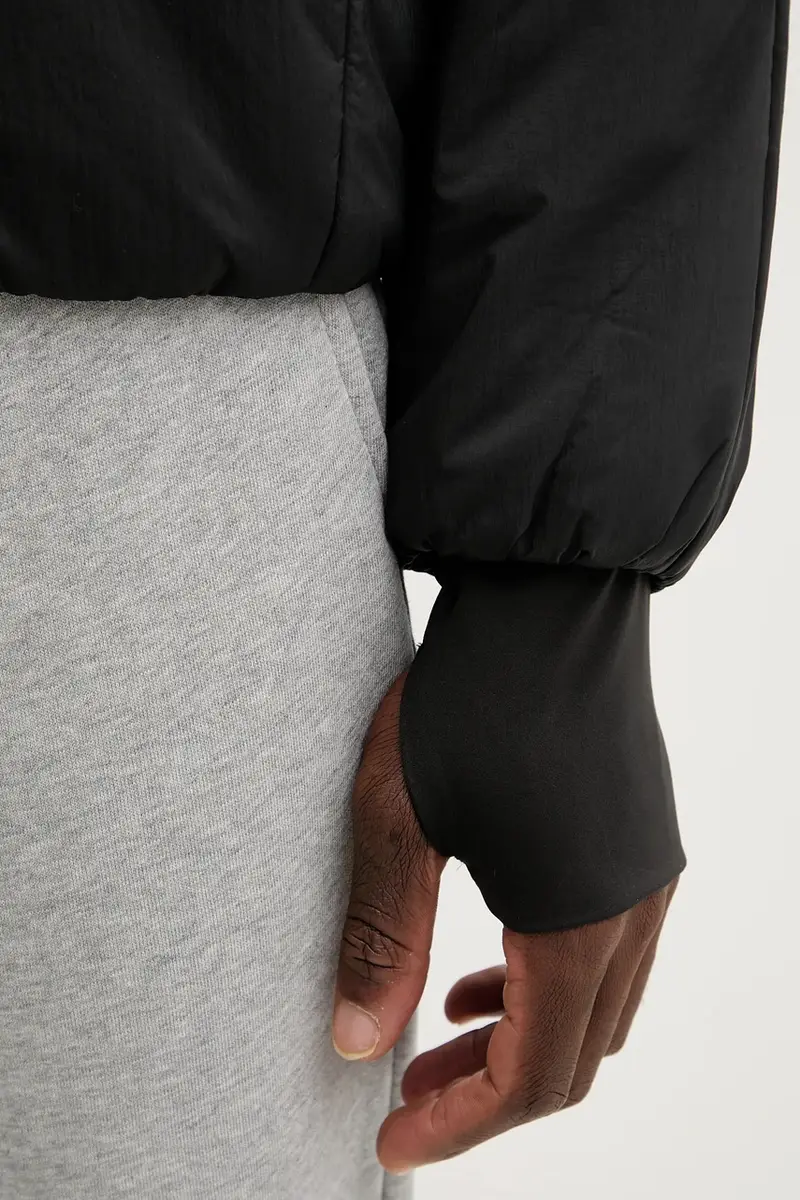 giacca bomber Nero miniatura 5