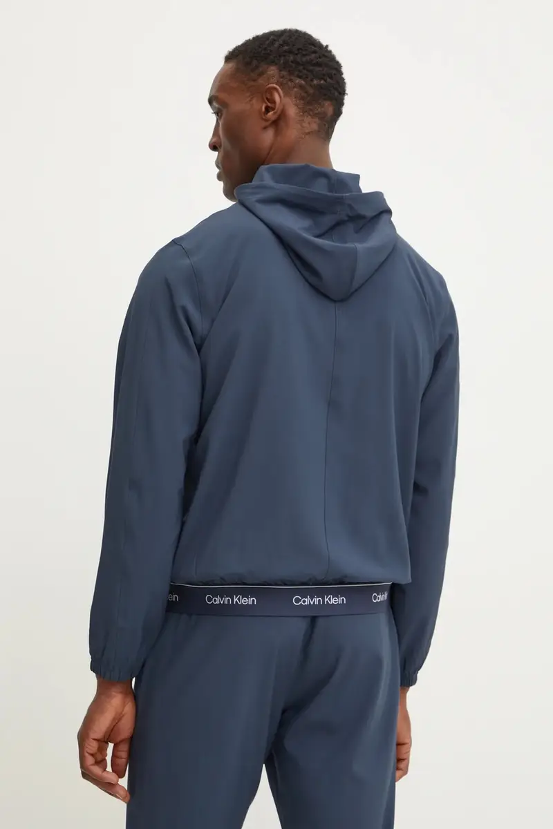 giacca da trekking colore blu navy LVGMS5O525 miniatura 3