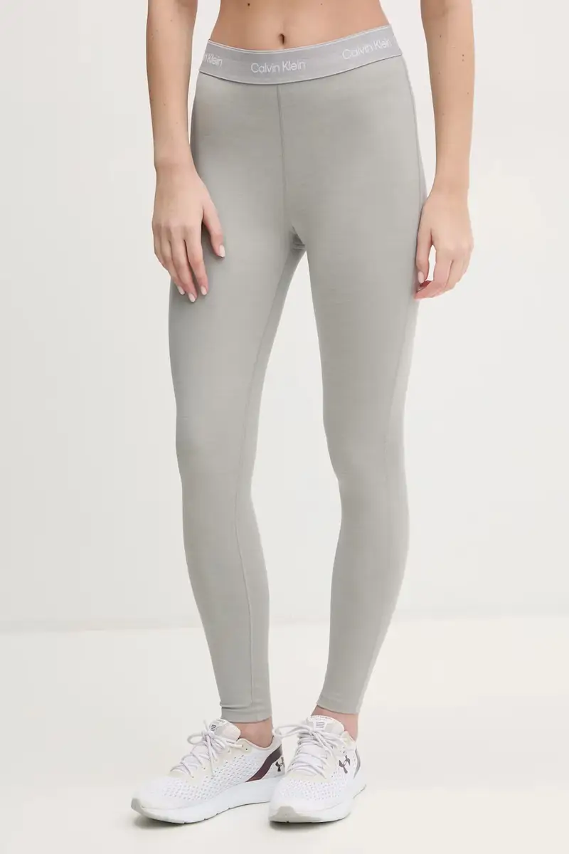 leggings da allenamento colore grigio LVGWS5L609