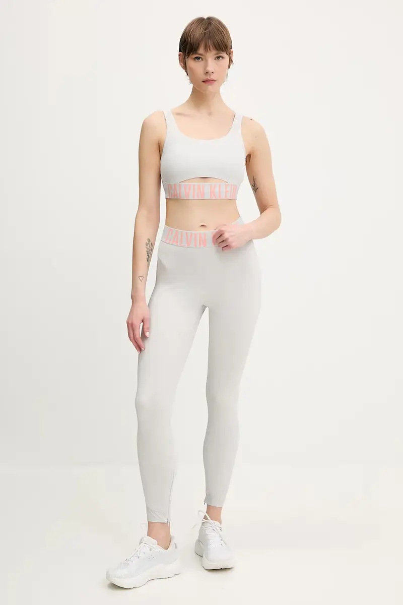 leggings da allenamento colore grigio LVGWS5L616 miniatura 2