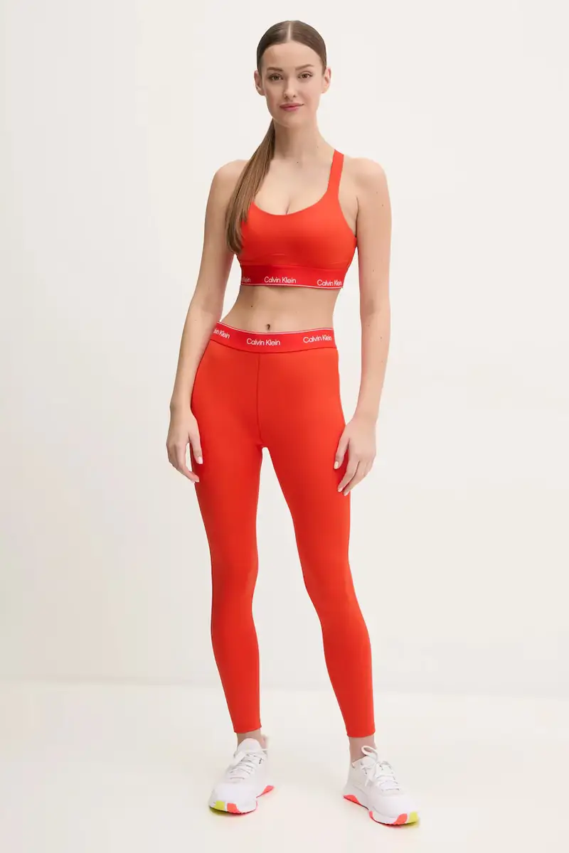 leggings da allenamento colore rosso LVGWS5L609 miniatura 2
