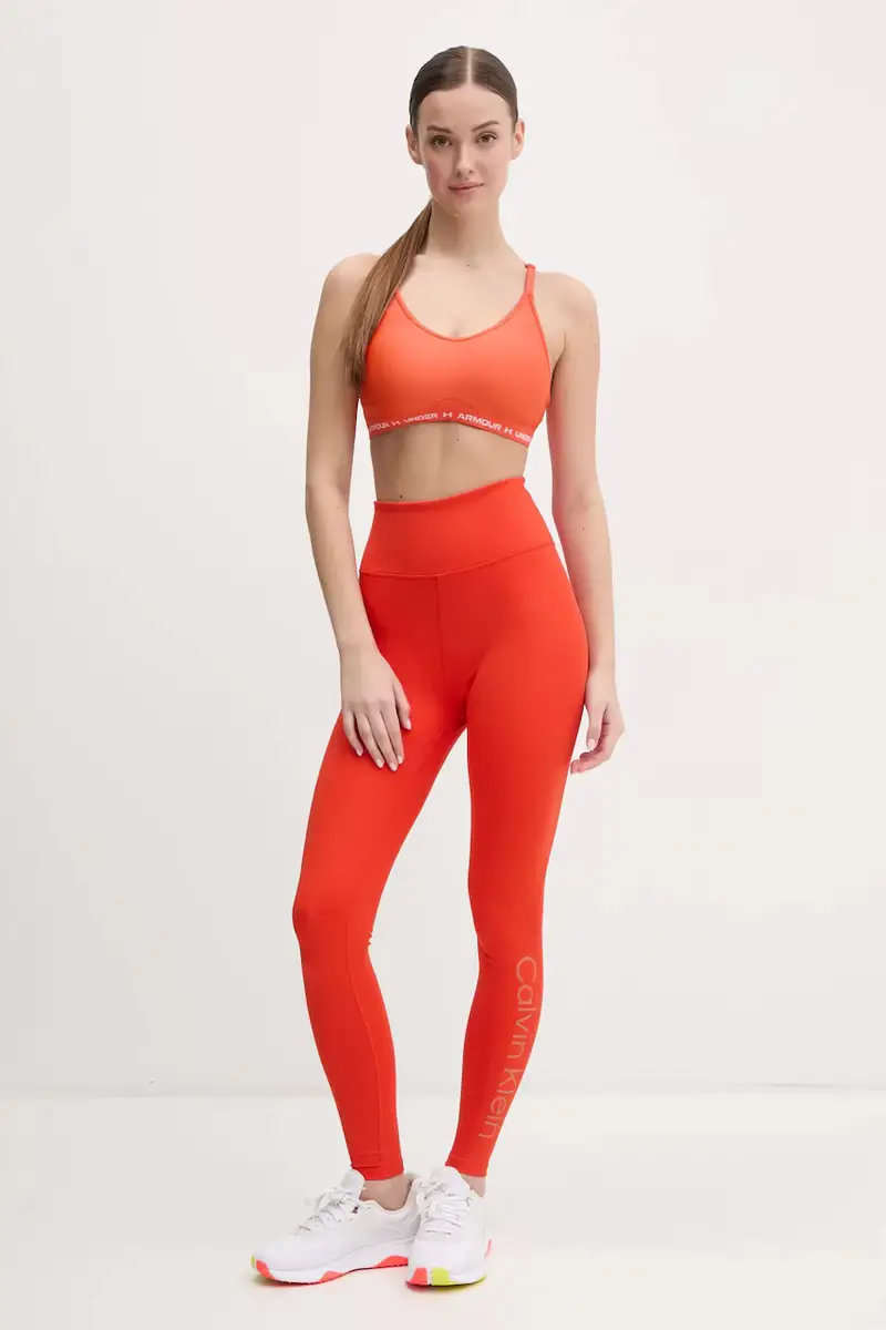 leggings da allenamento colore rosso LVGWS5L612 miniatura 2
