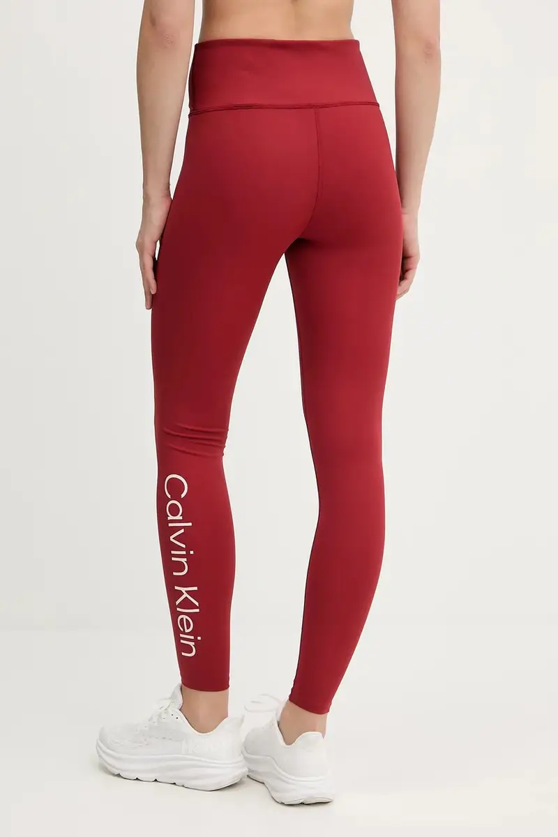 leggings da allenamento colore rosso LVGWS5L612 Granata miniatura 3
