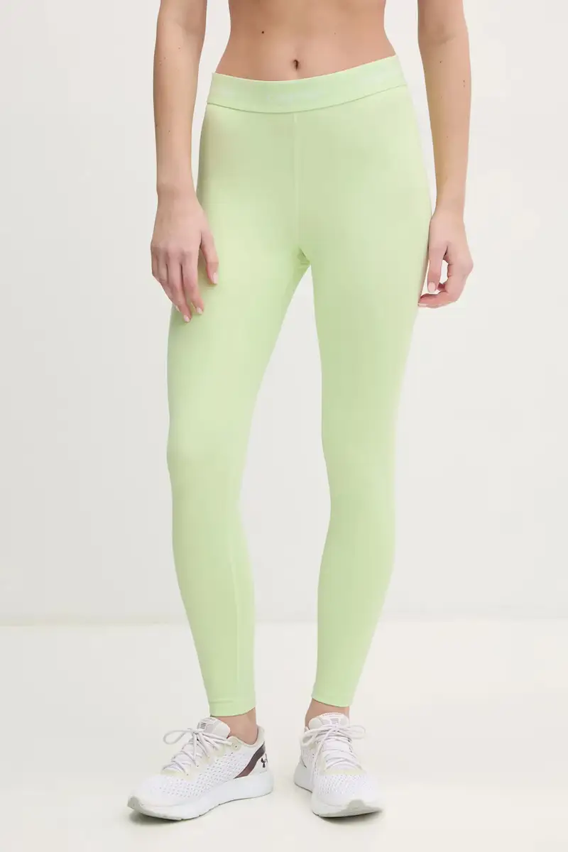 leggings da allenamento colore verde LVGWS5L609