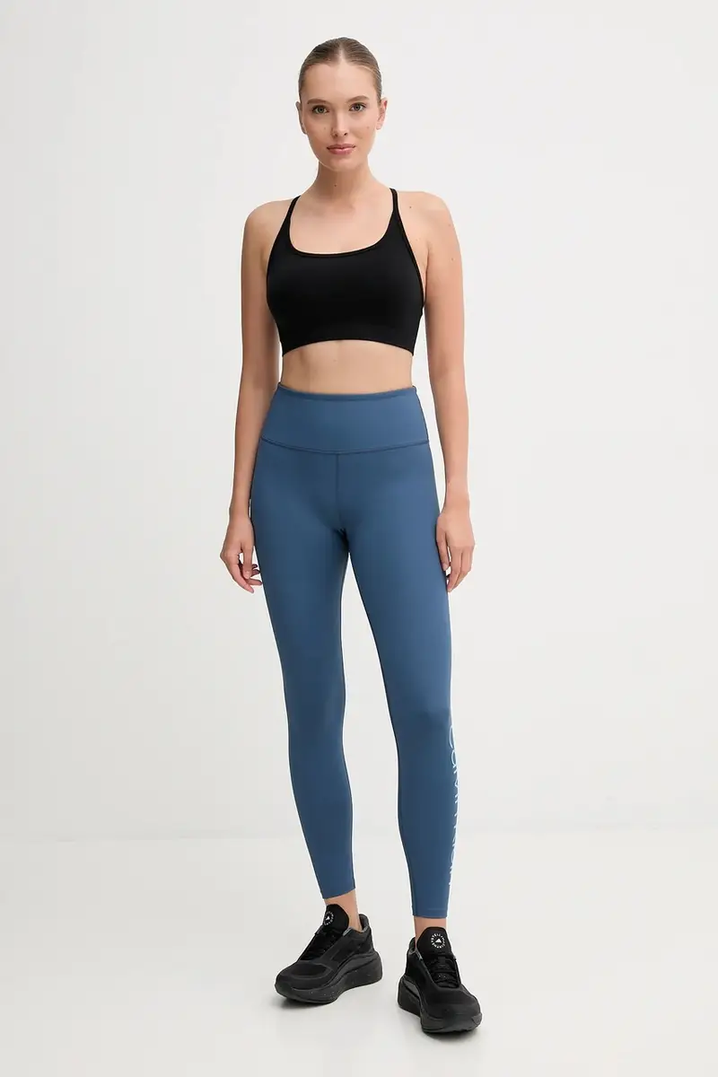 Calvin Klein Performance Leggings Donna Blu 3581402 miniatura 2