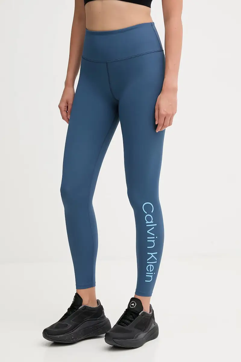 Calvin Klein Performance Leggings Donna Blu 3581402
