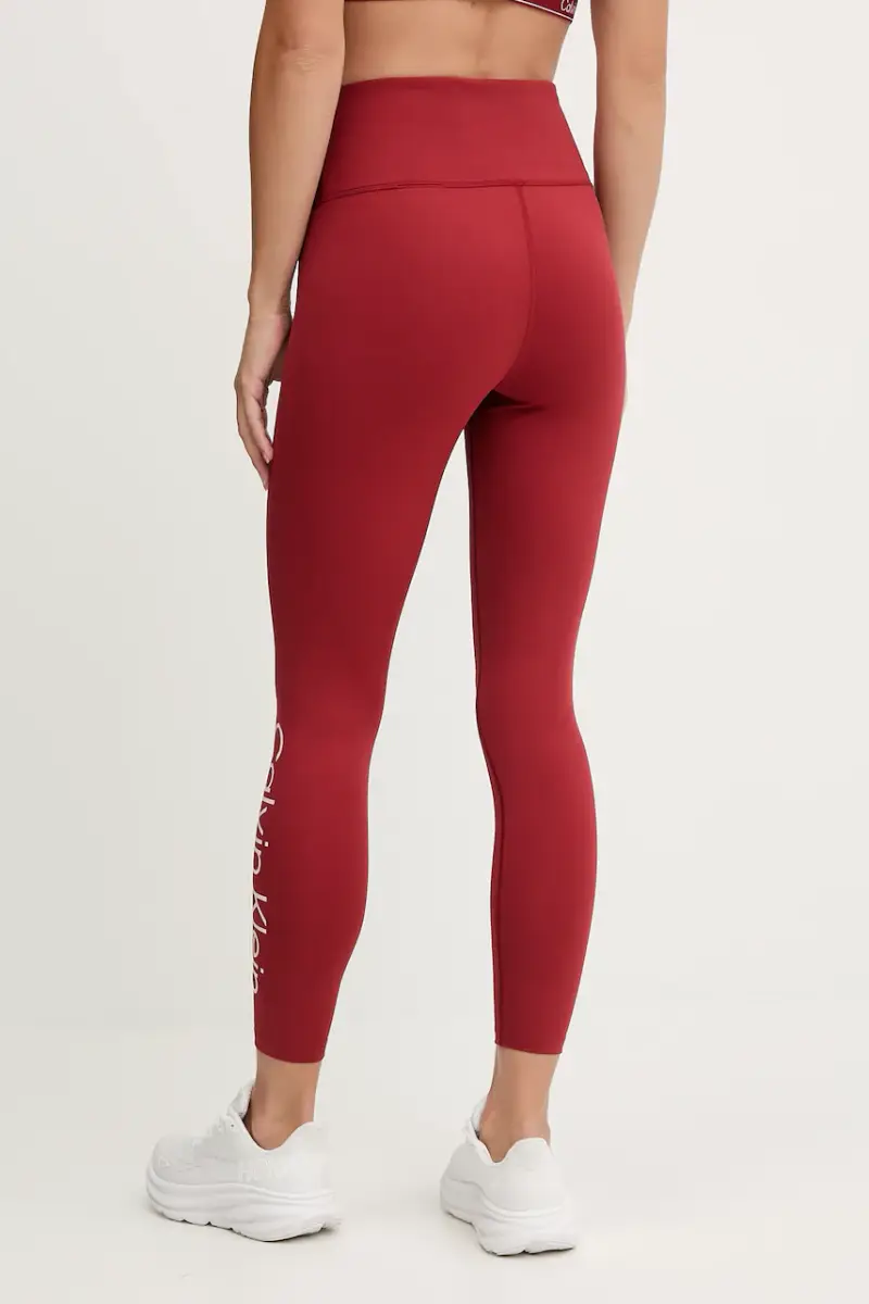 Calvin Klein Performance Leggings Donna Rosso 3667170 miniatura 3