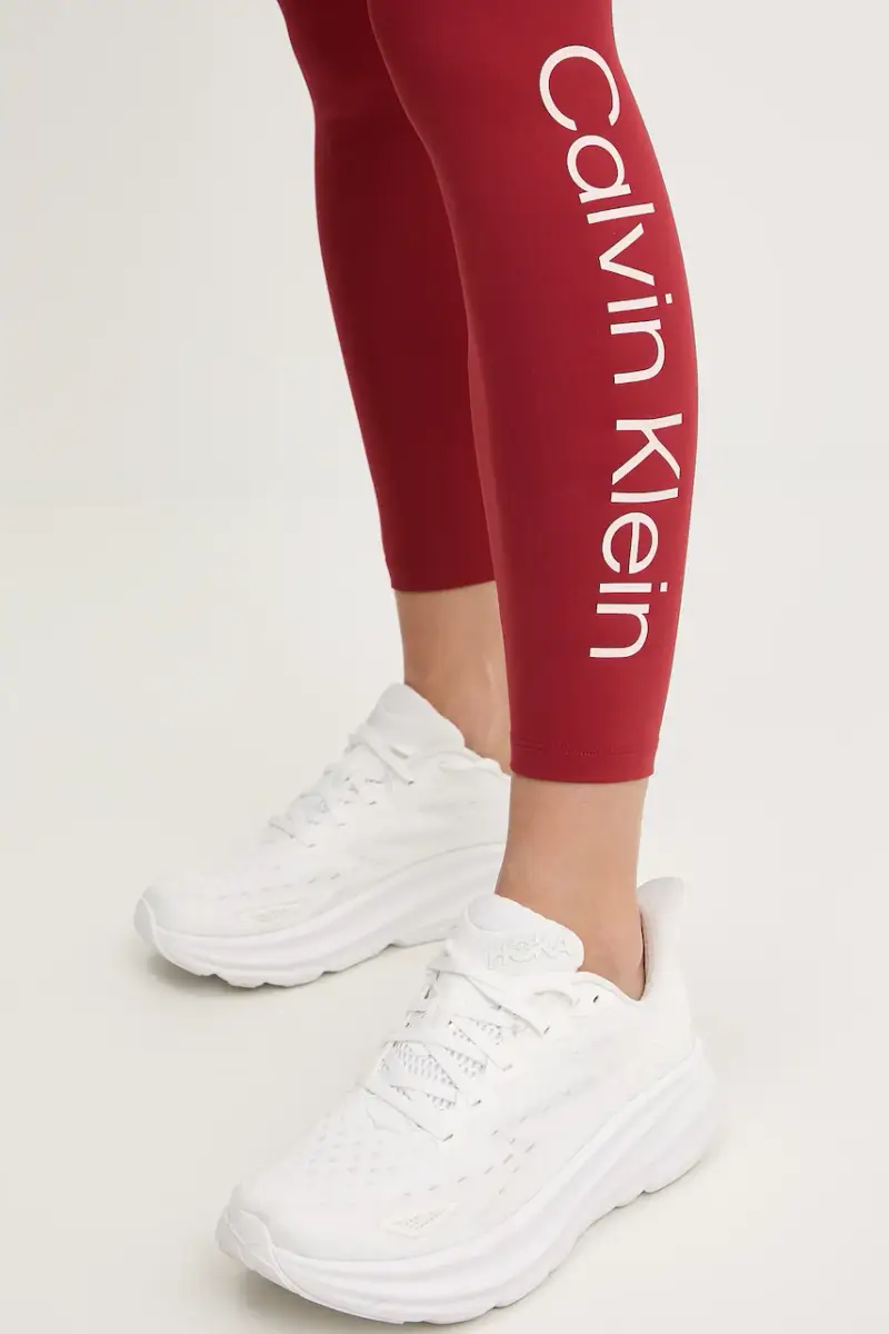 Calvin Klein Performance Leggings Donna Rosso 3667170 miniatura 4