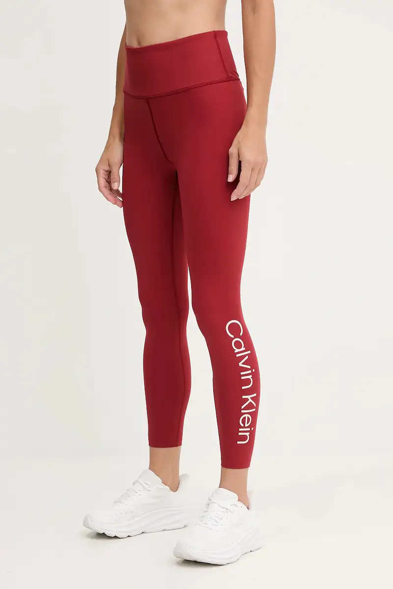 Calvin Klein Performance Leggings Donna Rosso 3667170