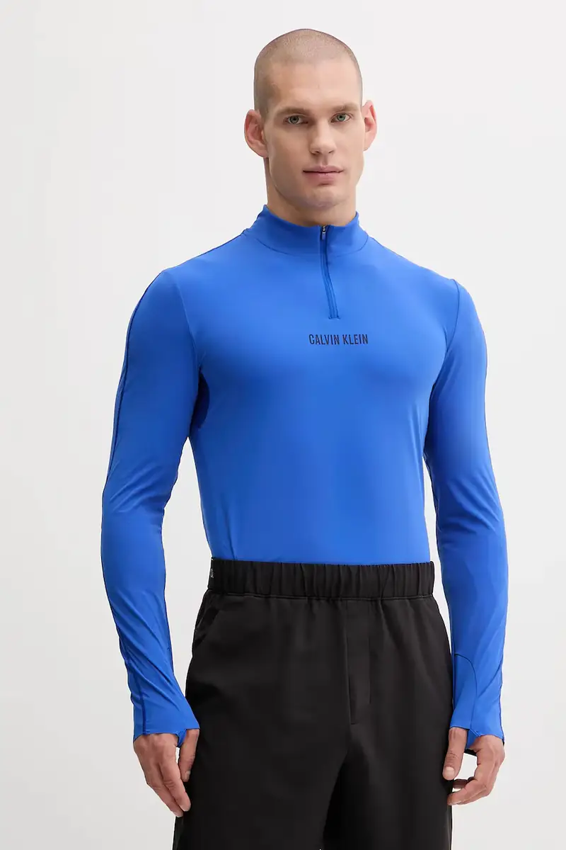 longsleeve trekking colore blu LVGMF4K210